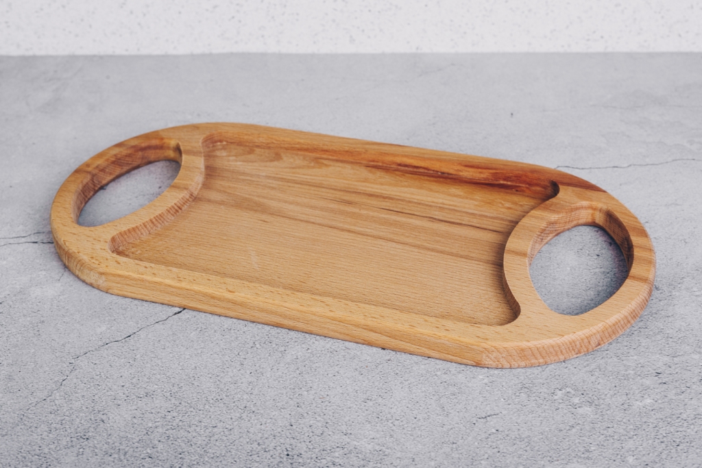 Фото №1 wooden plate 20х40 см.