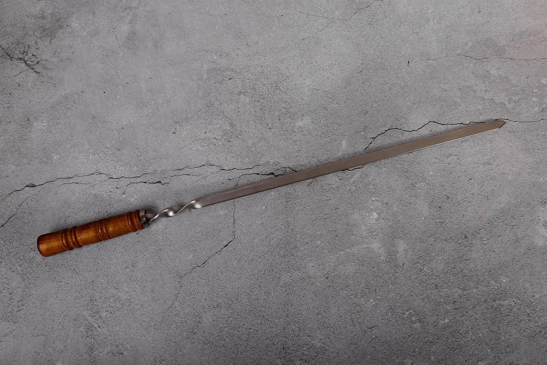 Фото №1 Skewer with wooden handle 610x12x3.0 Profi